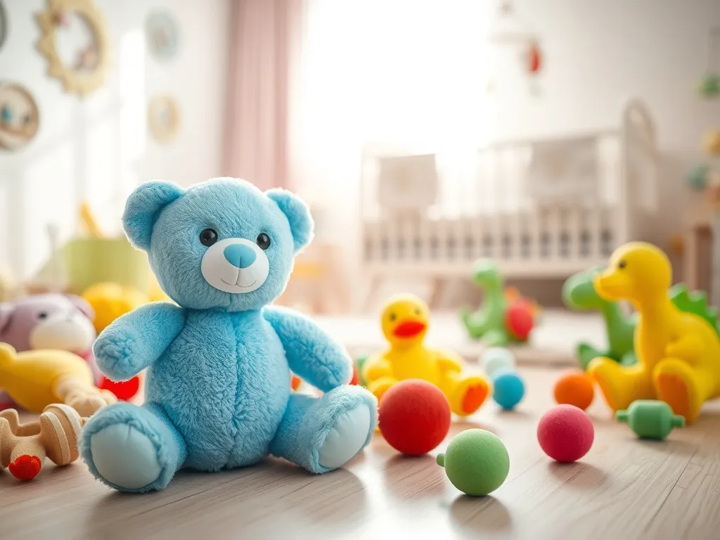 Kiedy dziecko chwyta zabawki?