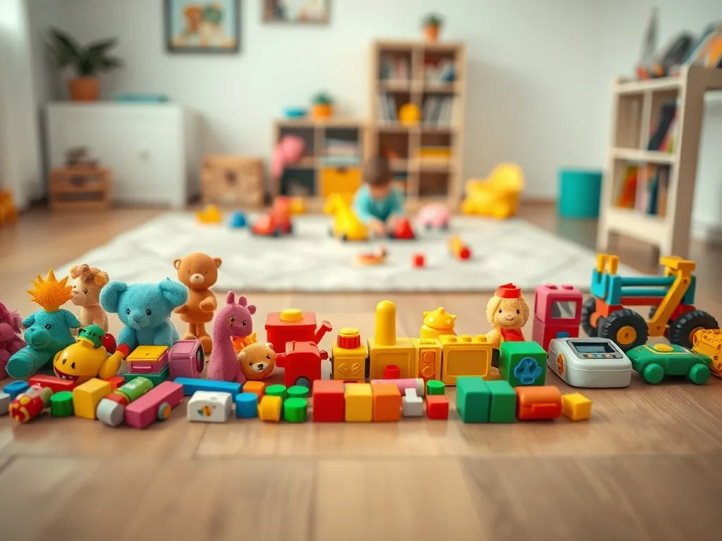 Dlaczego dziecko układa zabawki w rzędzie?