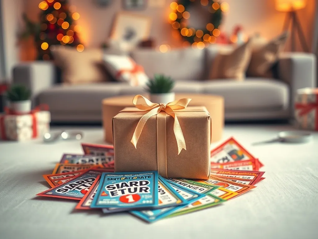 Jak zapakować zdrapki na prezent?